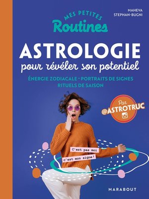 cover image of Mes petites routines--Astrologie pour révéler son potentiel